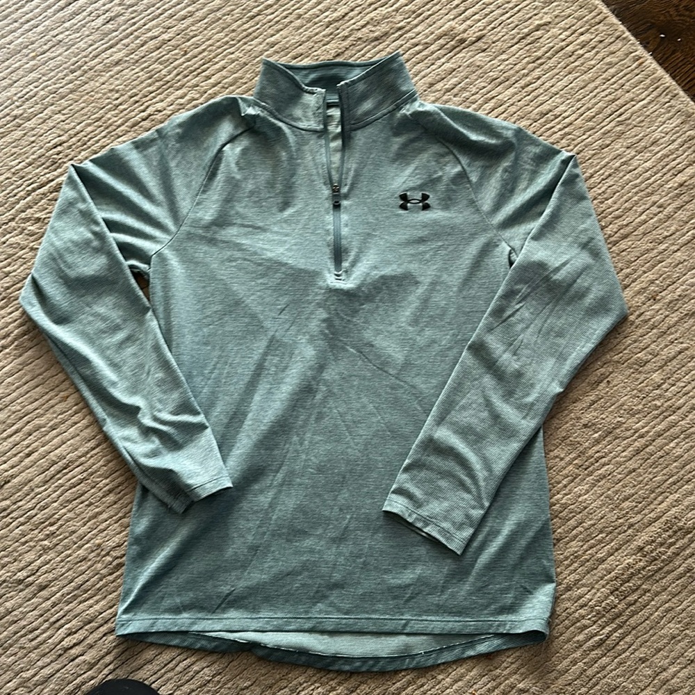UA men’s quarter zip long sleeve shirt